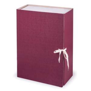 Короб архивный А4  120мм бумвинил с завязк...